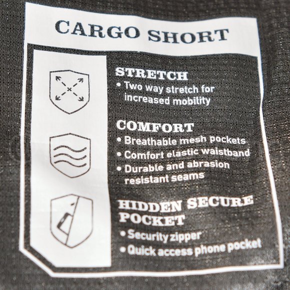 BRAND‎ NEW ! Orvis Men's cargo short ,Lightweight, Belted, 10.25" inseam, TAN - Picture 7 of 7